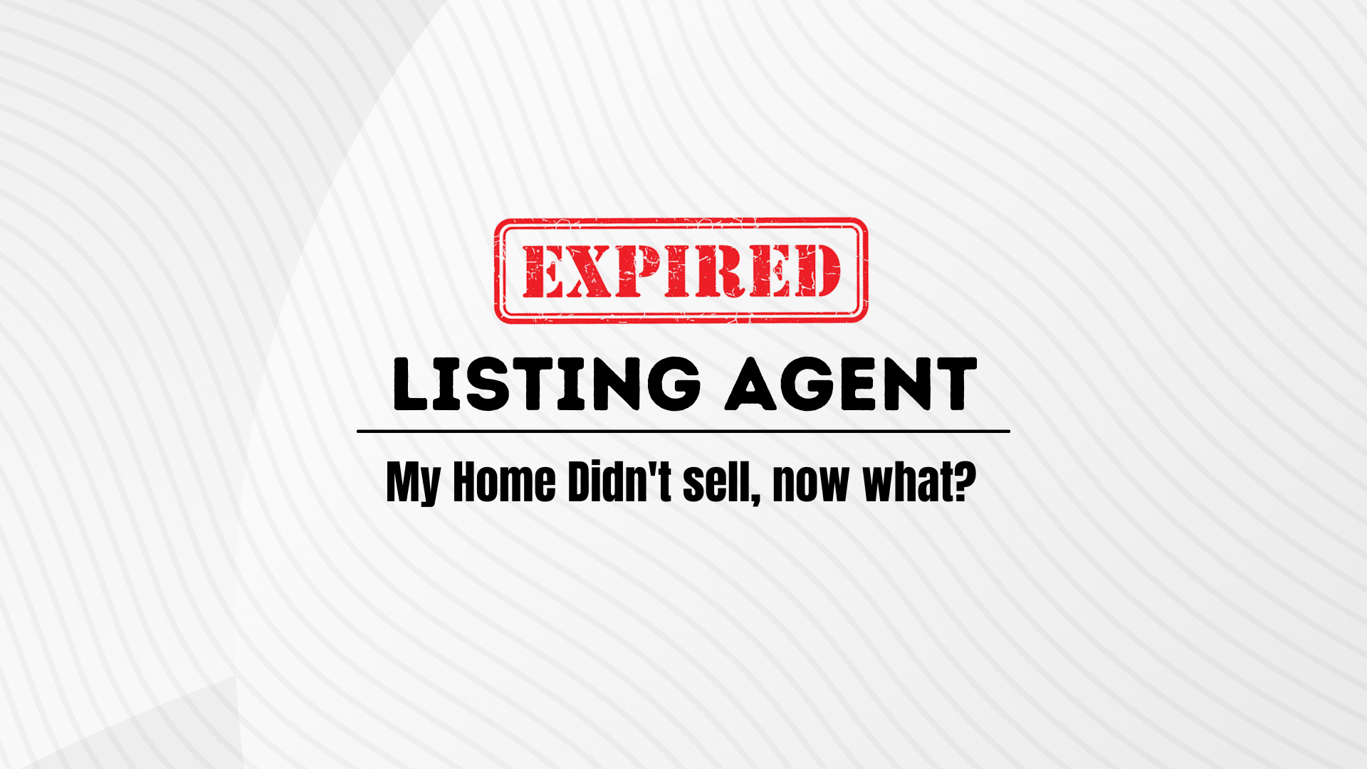 Expired Listing Agent